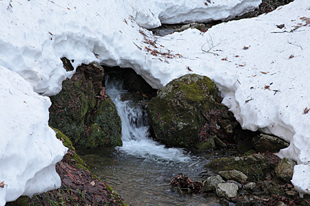 雪解け進む岩谷_e0113053_22473346.jpg