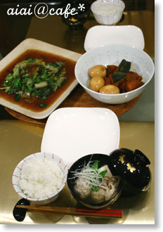 おひな祭りに♪鶏団子のお吸い物_a0056451_9544952.jpg