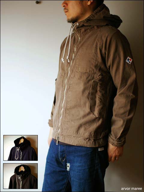  Arvor Maree [アルボーマリー]  MARINE PARKA soft canvas_f0051306_21244626.jpg