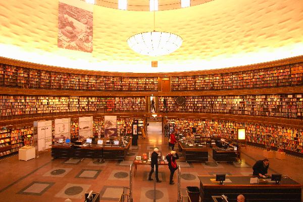 ストックホルム図書館 デンマーク日和