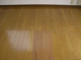 フローリングの部分張替え 大工さんが木造住宅作ってるよ フローリングの部分張替え 大工さんが木造住宅作ってるよ