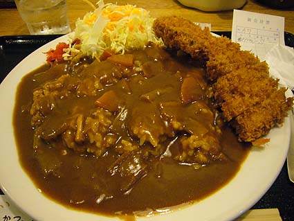 どん八「カツカレーS」700円_d0147156_1240957.jpg