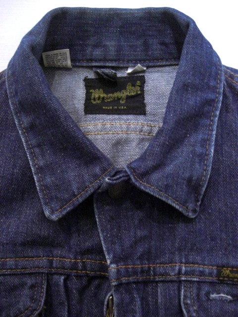 70\'s Wrangler 【24MJZ】 Denim Jacket_b0122883_19574030.jpg