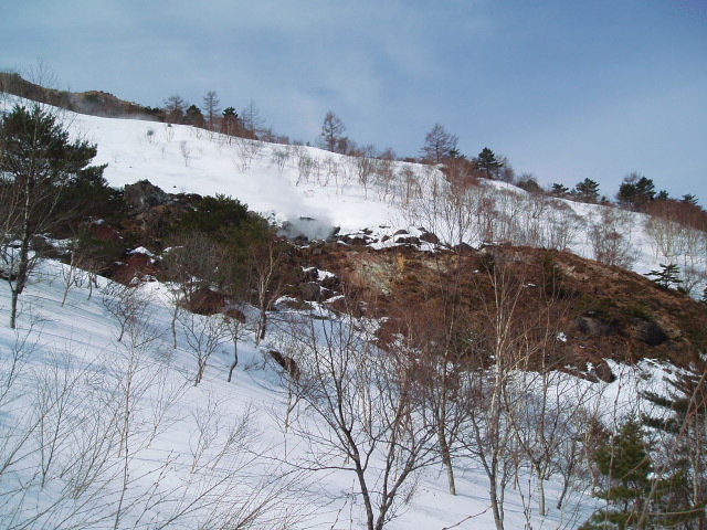 テレマークスキー　バックカントリースキー月山山麓と裏磐梯イェローフォール_f0145963_1544345.jpg