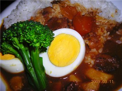 一度カレーを作ると・・・３日間カレー料理が続く_e0012724_923437.jpg