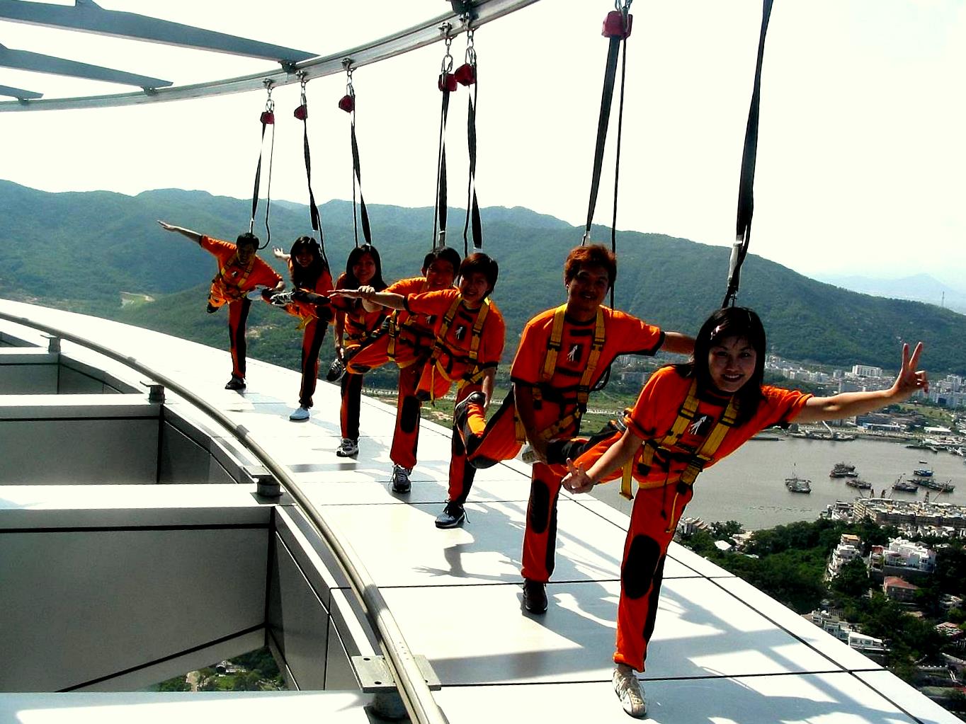 マカオタワーを歩く うもお見ゆ日々