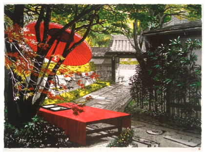 ジュディ オング倩玉 木版画の世界展 楽思居 らしい の記憶