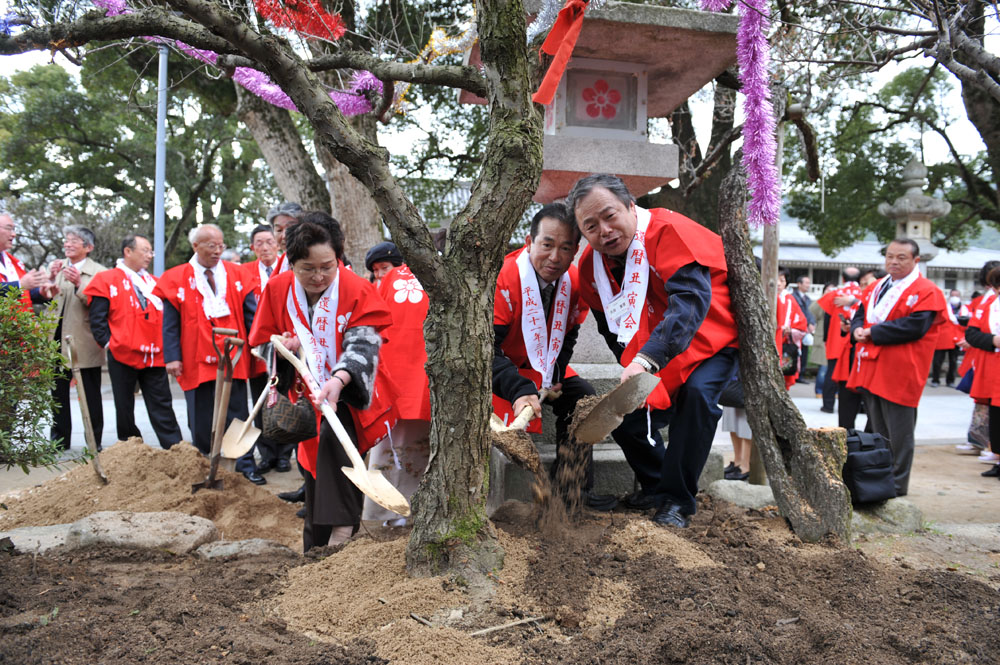 太宰府恒例 梅上げ還暦会（丑寅会）2009_a0042310_1731266.jpg