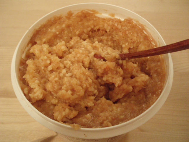 ♪手前味噌♪味噌♪_f0095325_10584789.jpg