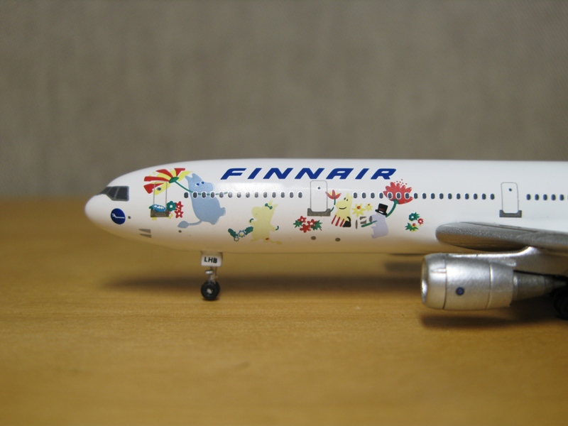 フィンエアー 限定版 MD-11 ムーミンエクスプレス　3個セット フィンエアー 限定版 MD-11 ムーミンエクスプレス 3個セット