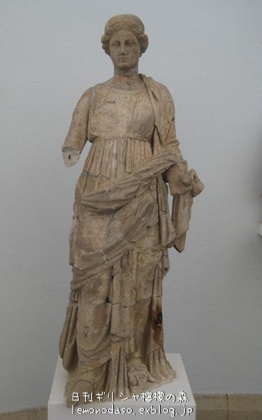 幸運の女神ティケの彫像 日刊ギリシャ檸檬の森 古代都市を行くタイムトラベラー
