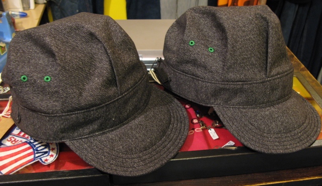 mecca オリジナル!Dapper\'s 別注 ブラックシャンブレーWORK CAP! _c0144020_14165886.jpg
