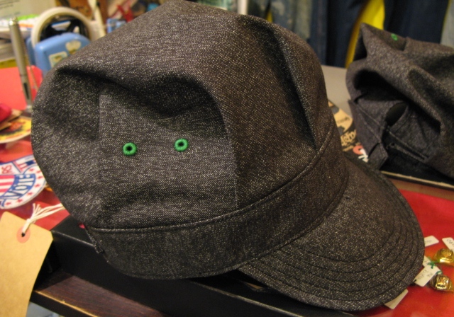 mecca オリジナル!Dapper\'s 別注 ブラックシャンブレーWORK CAP! _c0144020_14194142.jpg