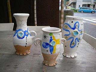 吉岡萬理さんの花入いろいろ_b0132444_16391025.jpg