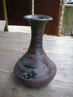 吉岡萬理さんの花入いろいろ_b0132444_1639220.jpg