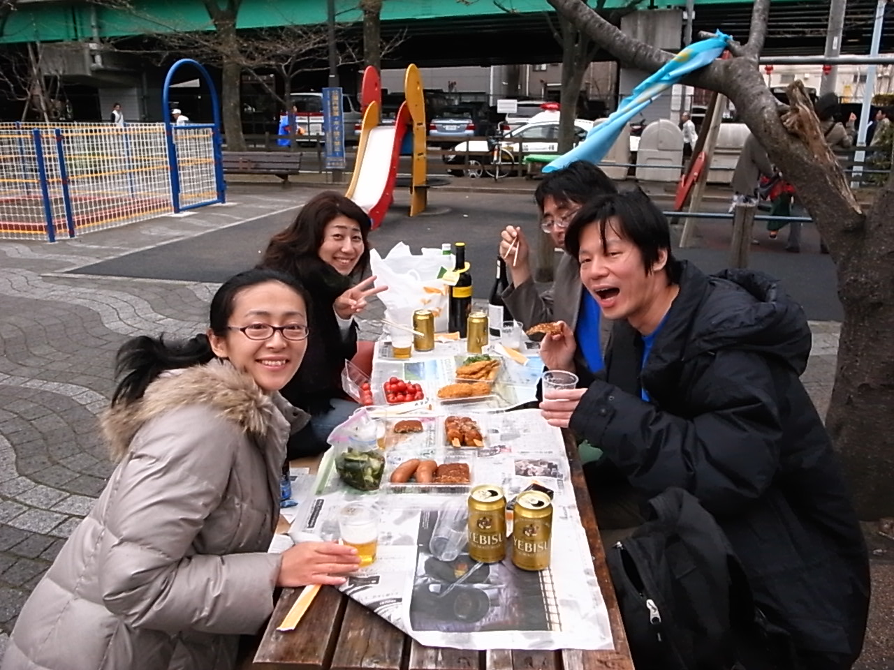 飲んでエール!東京マラソン応援記_d0122797_1244397.jpg