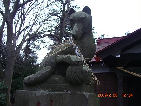 星影神社の狛犬_d0065324_9595556.jpg