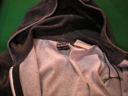 WALLA WALLA SPORT【Knit Full Zip Hooded Sweater】¥9,800（¥10,290）_a0109830_17242491.jpg