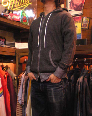 WALLA WALLA SPORT【Knit Full Zip Hooded Sweater】¥9,800（¥10,290）_a0109830_17264796.jpg