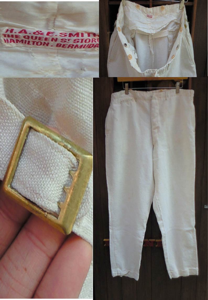 30\'s Linen Pants (トアウエスト神戸店・ビンテージ)_c0078587_2157506.jpg