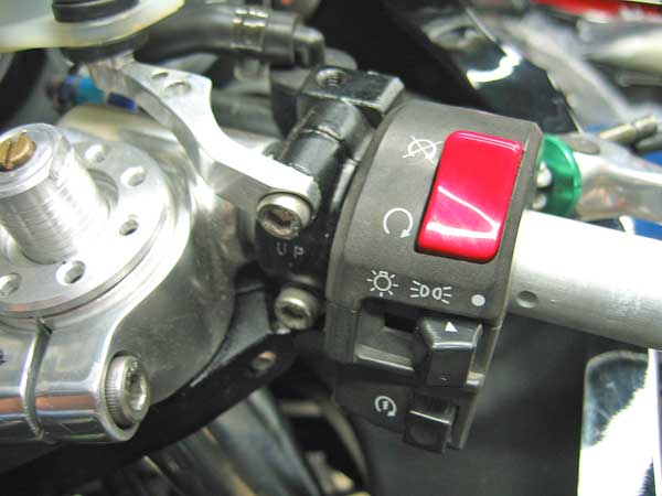 GPZ900R(A14) 純正スイッチボックス、クラッチキャンセル、スロットル
