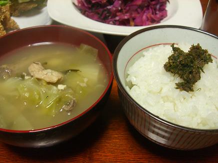 　鶏胸肉の揚げ物♪４種胡麻まぶし＆若布まぶし＆ポン酢味＆自家製ゆかり_c0170905_1092854.jpg