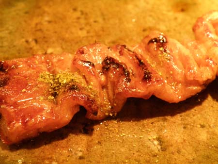 きはちの牛のしまちょう焼き!_f0053279_13501269.jpg