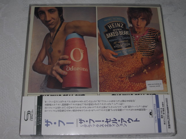 THE WHO /SELL OUT (DX EDITION 紙ジャケ)_b0042308_22393921.jpg