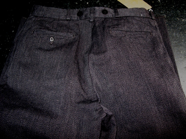 Dapper\'s MODERN COVERT TROUSERS 入荷しました!_c0144020_1358444.jpg