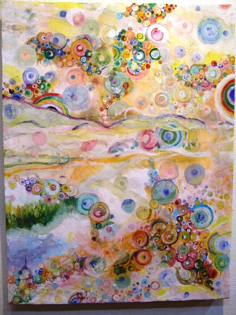 美品　近代美品　藤井洋子 絵画　花　水彩画　銘あり 美品 近代美品 藤井洋子 絵画 花 水彩画 銘ありの通販 by
