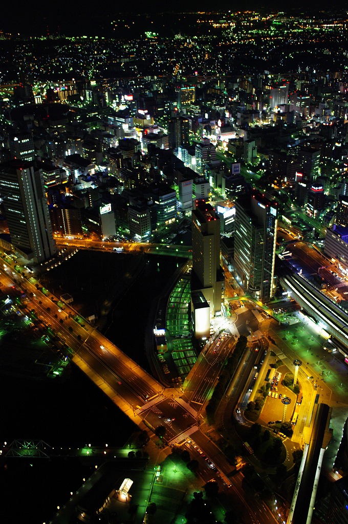 横浜ランドマークタワーからの夜景 Yesterday S Note