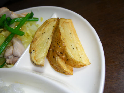 退院後、初の晩ごはん。_f0201488_122985.jpg