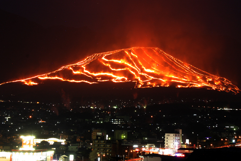 扇山　山焼き_c0196684_22492461.jpg