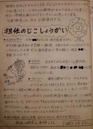 学級通信第1号 子どものアート彩美館 Art Of Children 学級通信第1号 子どものアート彩美館 Art Of Children