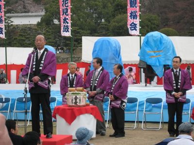 第25回姫路城観桜会・お花見太鼓_c0149152_13121612.jpg