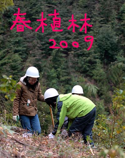 【活動報告】４月４日くもがはた植林2009～いろいろいっぱい理想の森～_e0032609_1828445.jpg