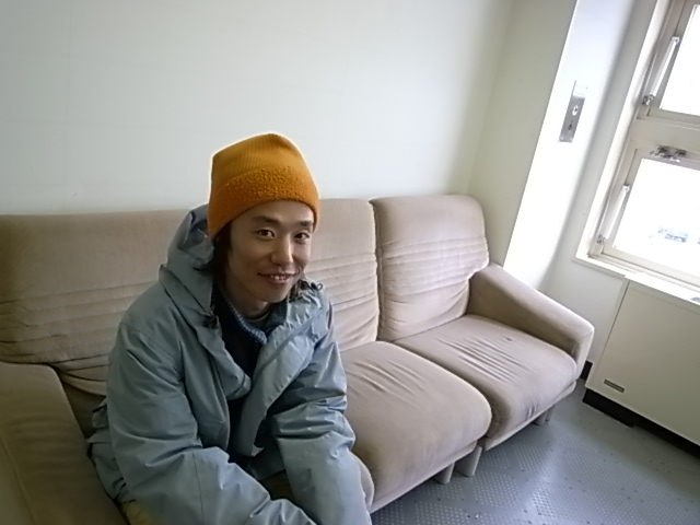 雑誌の撮影 久々の鉄と箱物_e0173533_2112597.jpg