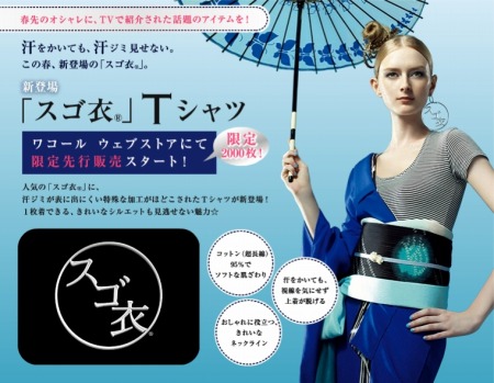 ワコール「スゴ衣」 春夏のCM衣装を担当しました。_e0115399_22282842.jpg