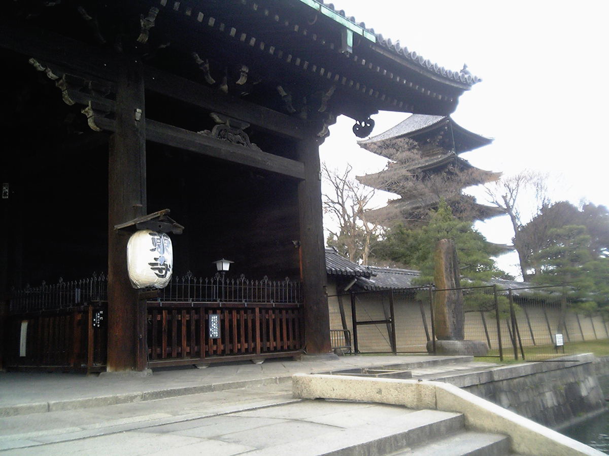 京都 東寺 弁当持参 京都 東寺 弁当持参