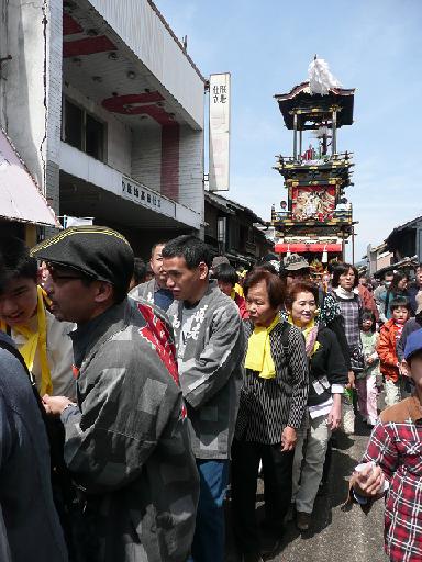 第5回　春の犬山祭り　曳き山車巡航・・・・頑張りました。。_f0065444_1138496.jpg