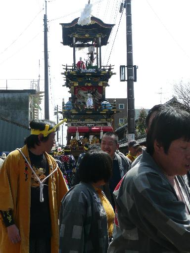 第5回　春の犬山祭り　曳き山車巡航・・・・頑張りました。。_f0065444_1242764.jpg