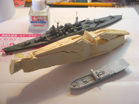 1/700 強襲潜宙艦 VCV-551 ヴァルハラIII マクロスVF-X Yahoo!オークション - イエローサブマリン 1/700 強襲潜宙艦 VCV