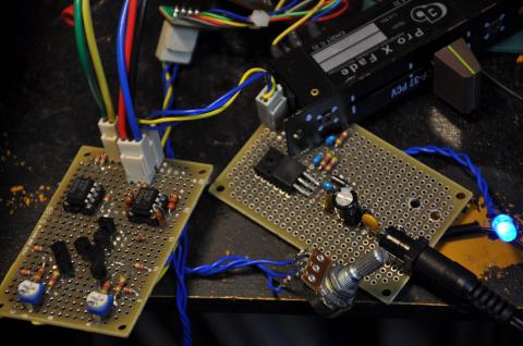 ミキサーモジュールの自作4 自作電子楽器ノブログ ミキサーモジュールの自作4 自作電子楽器ノブログ