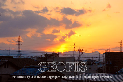 川越の夕日_b0007284_14112545.jpg