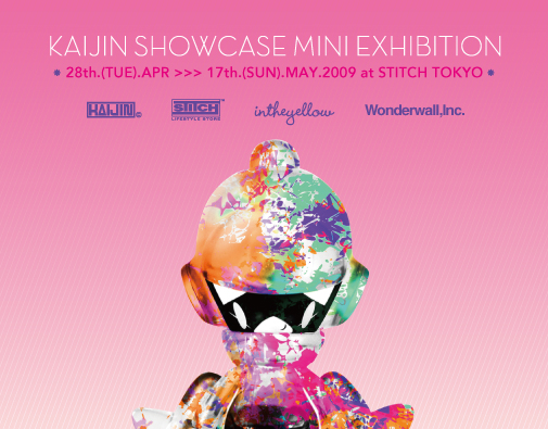 KAIJIN showcase mini exhibition at STITCH TOKYO_e0036839_18445535.jpg