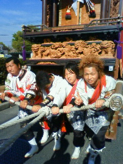 祭礼（玉貫玉神車）のプチ写真_f0136338_10194652.jpg