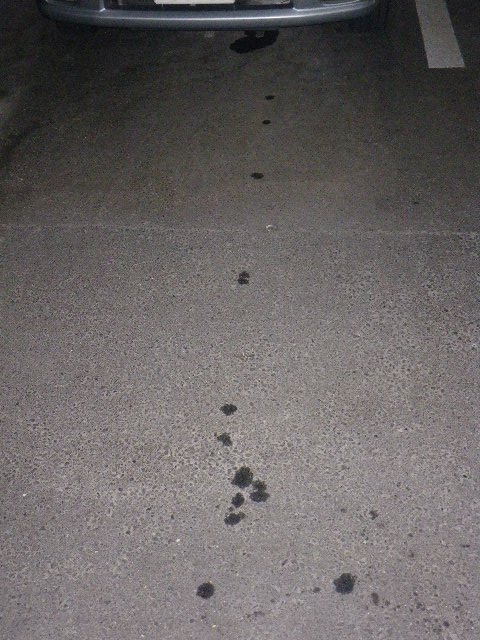 デミオ ぎゃぁああぁあああああああ オイル漏れ ｔうえ山時々川