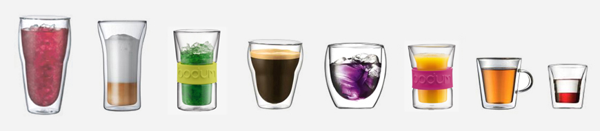 ★ 飲み物が浮かぶ?!北欧デンマーク生まれの魔法の?グラス 『bodum・ボダム』 ♪♪♪_c0156359_2082948.jpg