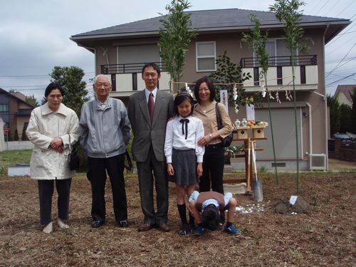 地鎮祭 in つくば市_a0059217_14374275.jpg