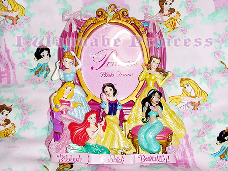 ディズニーランドで買った写真立て3 I Wanna Be Princess ディズニーランドで買った写真立て3 I Wanna Be Princess